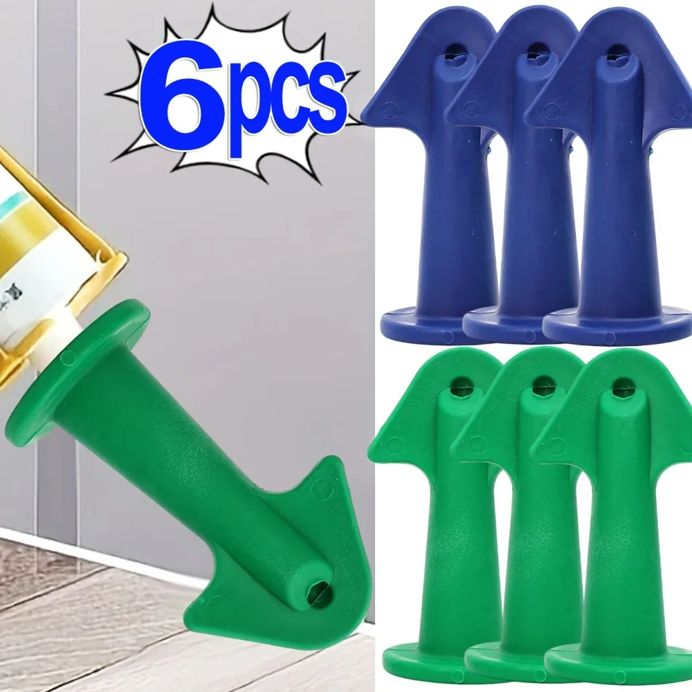 Juego de 3/6 piezas de herramientas multifuncionales para sellar y raspar, kit de boquillas de silicona para calafateo de suelos, herramienta para el mejoramiento del hogar y juntas.