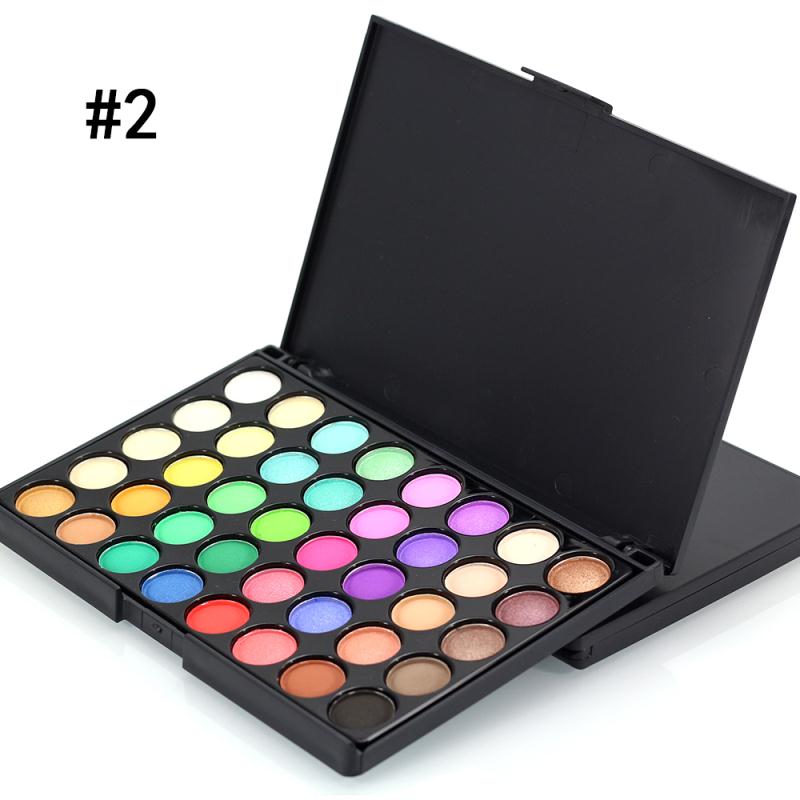 Palette de fards à paupières ultimes, 40 couleurs, finitions mates et scintillantes, tons terre, Kit de maquillage longue durée, anti-taches, cosmétiques coréens
