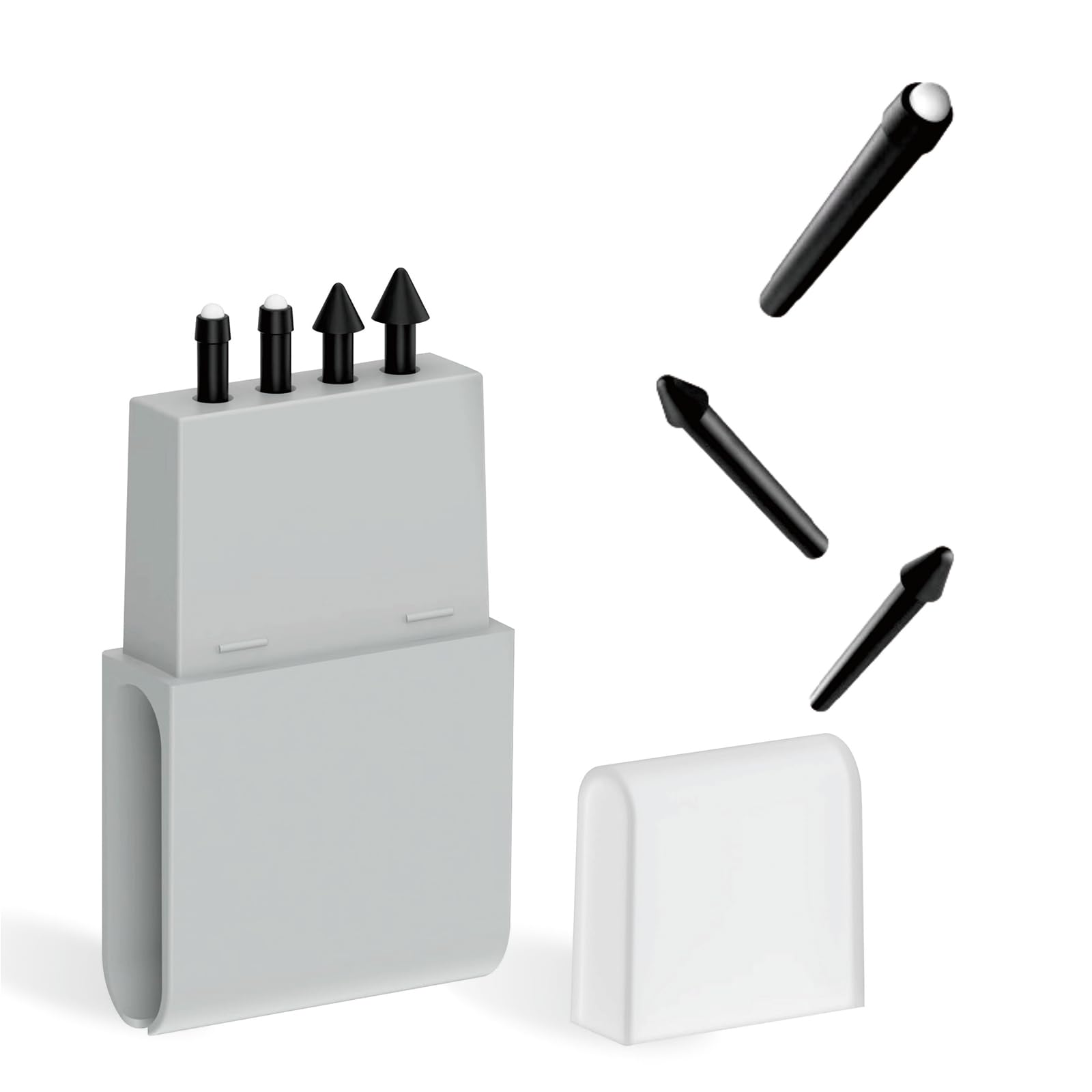 Końcówki do pióra Surface Pen (4 opakowania, 2*HB/2H/H), oryginalny zestaw wymienny końcówek do pióra Surface Pen pasuje do pióra Microsoft Surface Pro 2017 (Mod