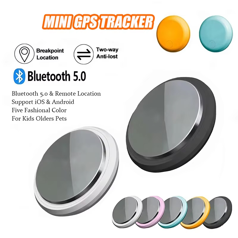 Умный локатор ключей, GPS-отслеживающее устройство, Bluetooth, анти-потерянная бирка, напоминание о тревоге, работает с IOS и Android для домашних животных