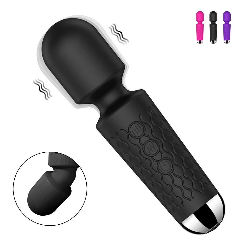 Drahtlose Dildos AV Vibrator Zauberstab für Frauen Klitoris Stimulator USB Aufladbare Massage Waren Sex Spielzeug für Erwachsene 18