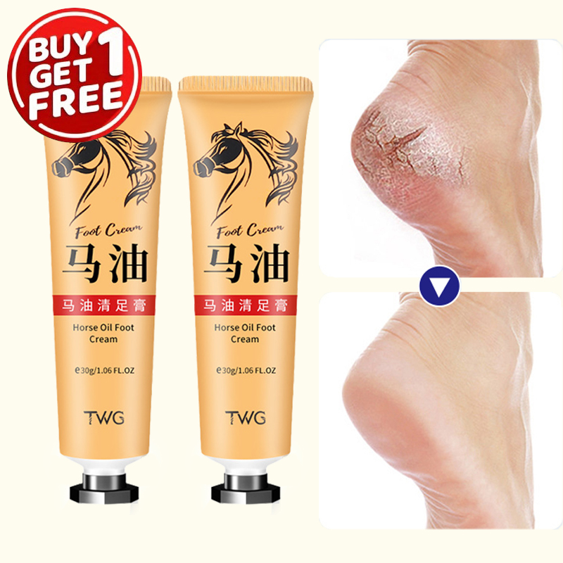 Ma You Qing Crème pour les pieds, crème hydratante pour les pieds, adaptée aux peaux sèches, adaptée aux soins des mains et des pieds secs