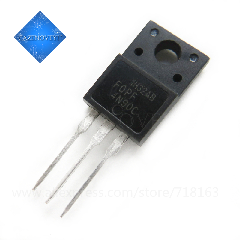 FQPF4N90C FQPF4N90 4N90C 4N90, lote de 10 unidades, en Stock