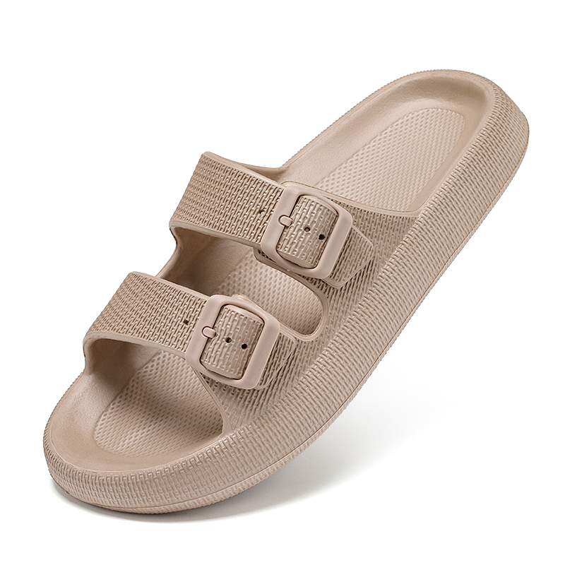 Sommer Unisex Einstellbare Rutschen Hausschuhe Männer Frauen Dicke Sohle Unten Plattform Hausschuhe EVA Anti Slip Hausschuhe Große Größe 47 48 49