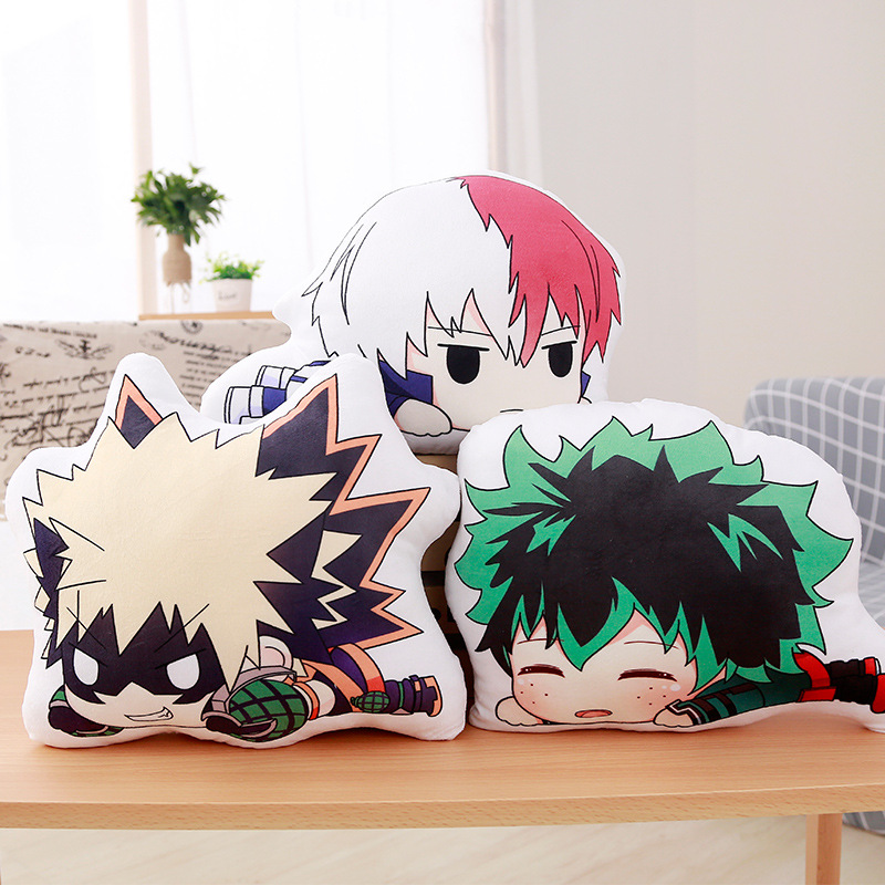 My Hero Academia плюшевые подушки аниме Boku no Hero Academia подушка милые Izuku Dakimakura Kawaii Katsuki Shoto мягкие куклы