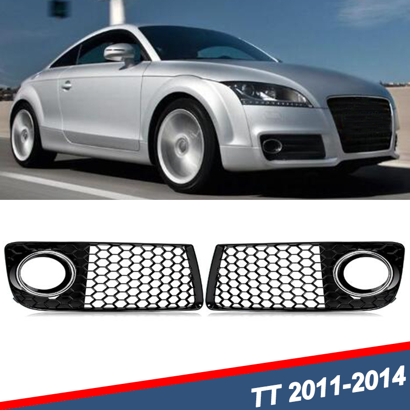 Для Audi TT MK2 8J передний бампер, противотуманная деталь, решетка, сетка, противотуманная лампа, крышка 2010 2011 2012 2013 8J0807682J