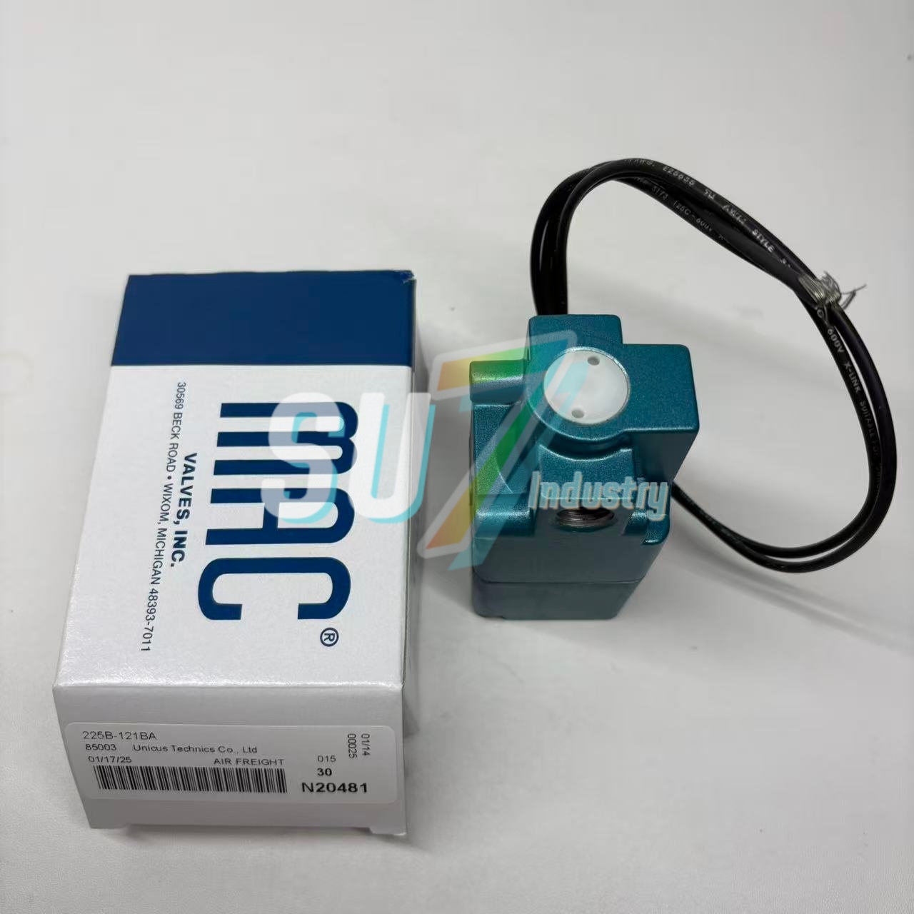 Nowość w magazynie 225B-121BA 225B-121BAAA Zawór elektromagnetyczny