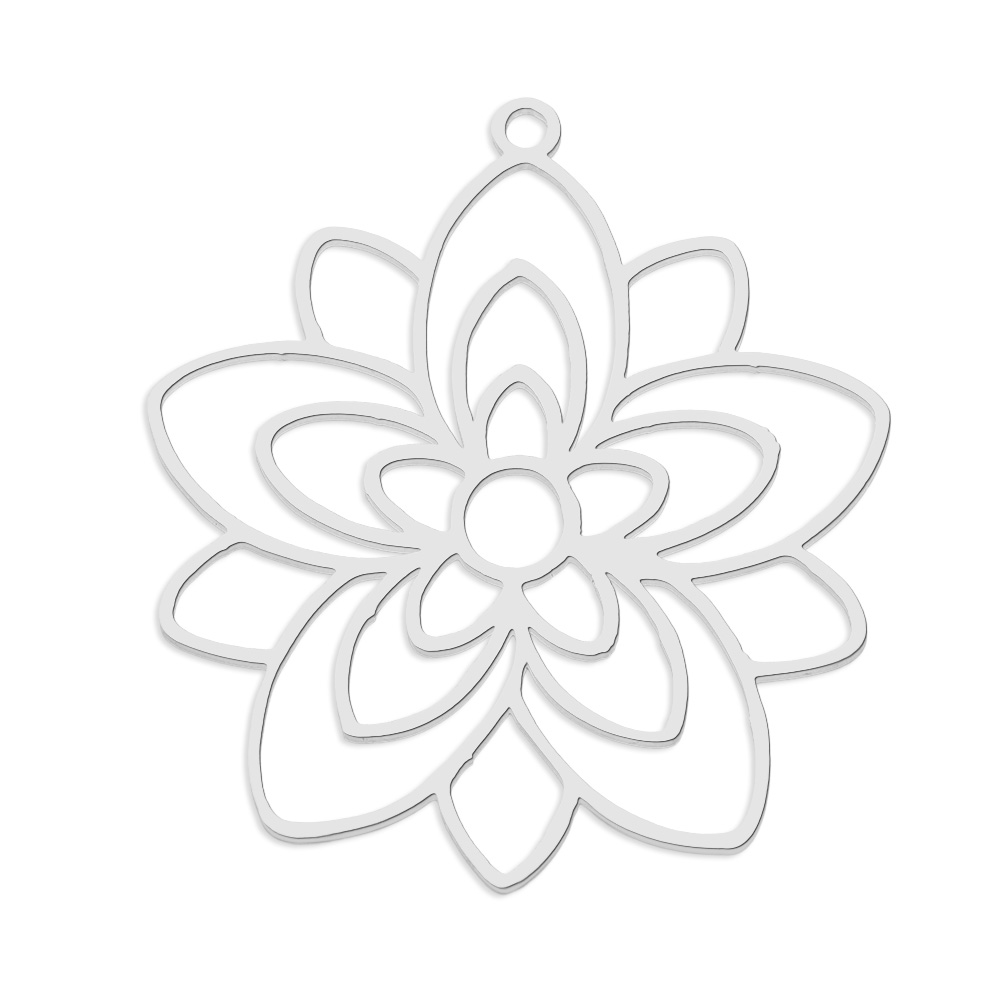 10 peças/lote Pingente DIY de Aço Inoxidável 316 com Olho Grego, Lótus, Asa de Anjo, Yoga, Árvore da Vida, Berloques de Joias Personalizáveis para Atacado
