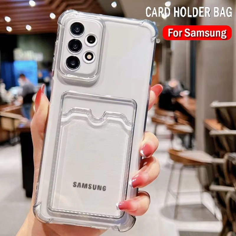Kaartsleuven Case Voor Samsung A56 A36 A26 A16 A17 A07 S26 Rand A55 A54 A35 A34 A33 A16 A05 A06 S25 Ultra S24 S23 S22 S21 FE Cover
