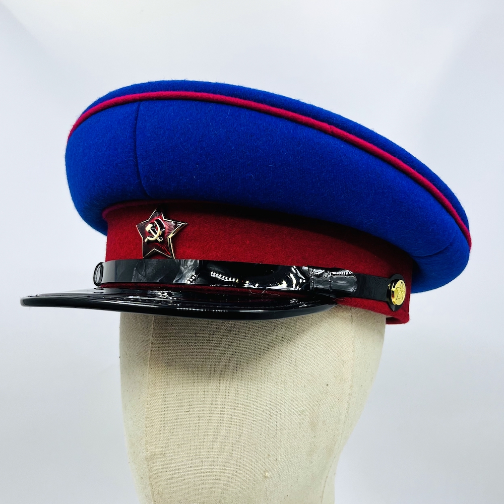 Кепка советского союзника, мужская синяя NKVD шляпа, винтажная