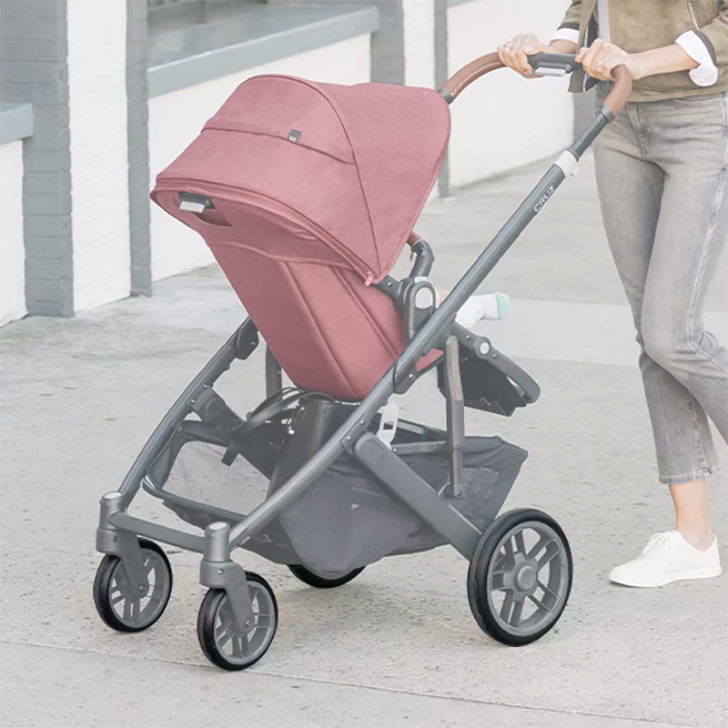 Шина для колес коляски Uppababy Cruz V2, переднее или заднее колесо для коляски, чехол для бескамерной шины из искусственной кожи, детский багги, сменные аксессуары
