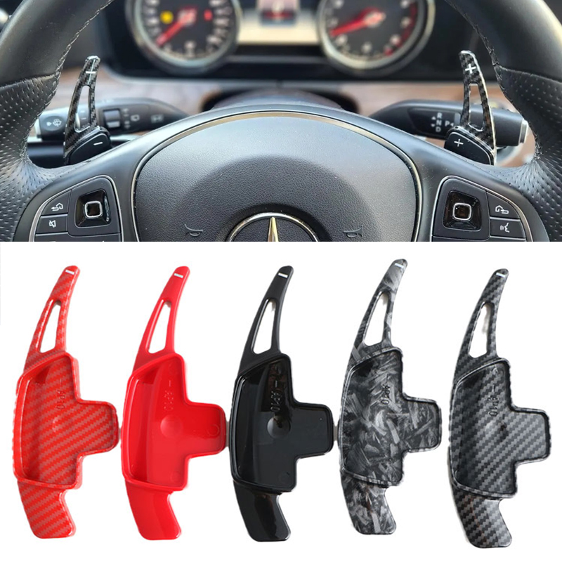 Car Steering wheel paddle shifters Shift Paddle For Mercedes-Benz A B C E Class CLA GLA CLS GLC GLE W176 W205 W246 C117 W218