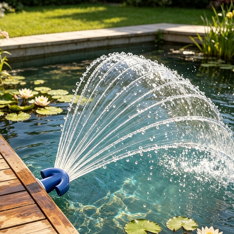 SwimPool Fonteinen Beluchter Nozzle 3/4Inch ABS Plastic 2-Pack voor Zwembad Retour Jet Water Feature Sprays Setups 69HD