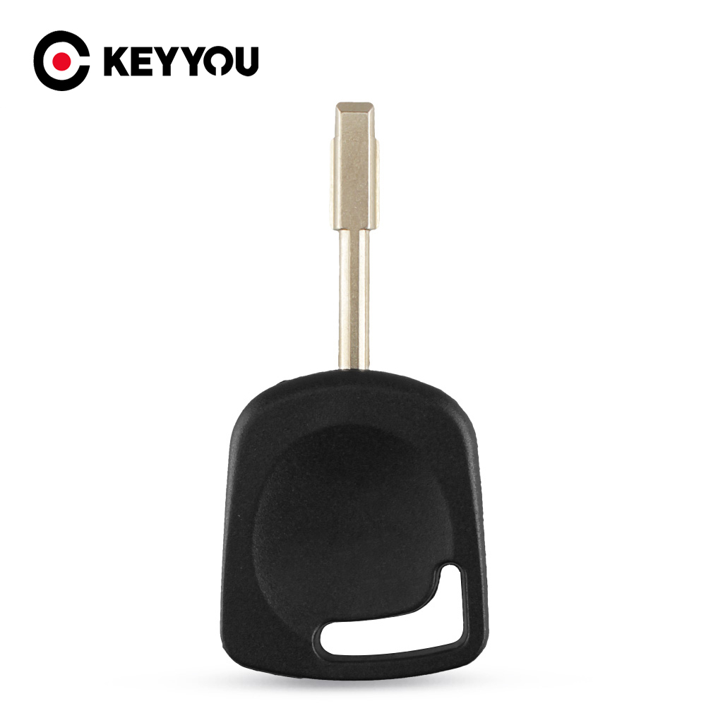 KEYYOU-Uncut Transponder Key Shell, Fob Blank Blade Case, Fit para Ford Focus, Mondeo, KA, Jaguar XJ8, Transit Connect, FO21 Blade, 10pcs
