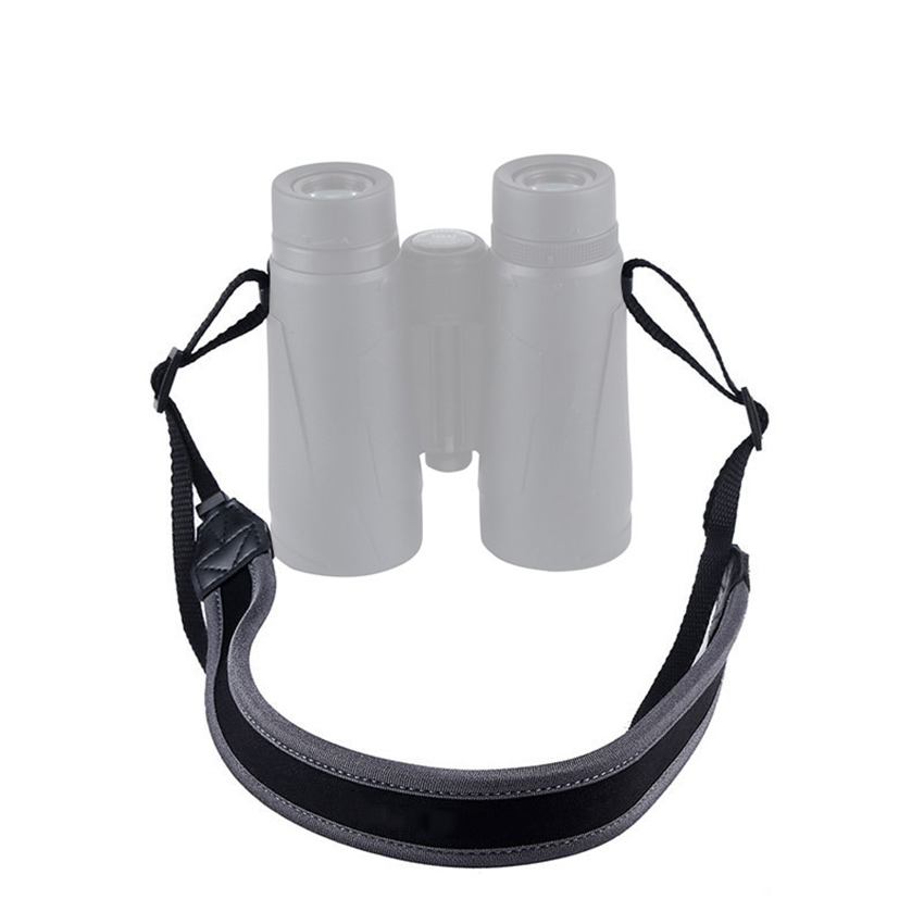Jumelles/appareil photo, sangle de cou, ceinture d'épaule, optique, tissu de plongée, large et confortable, support de jumelles réglable