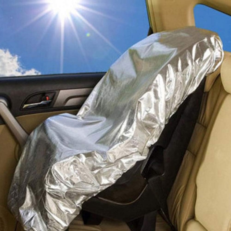50x90cm Auto Sitz Baby Sitz Sonnenschutz Schutz Für Kinder Kinder Aluminium Film Sonnenschirm UV Schutz Staub isolierung Abdeckung