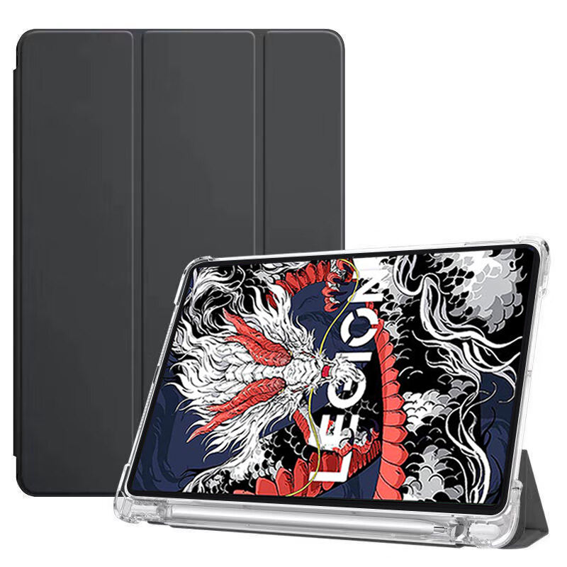 For Lenovo LEGION Y700 3rd Gen 8.8" TB321FU Case with Pencil Holder Soft TPU Back Stand Funda for Lenovo Y700 Gen 3 Cover