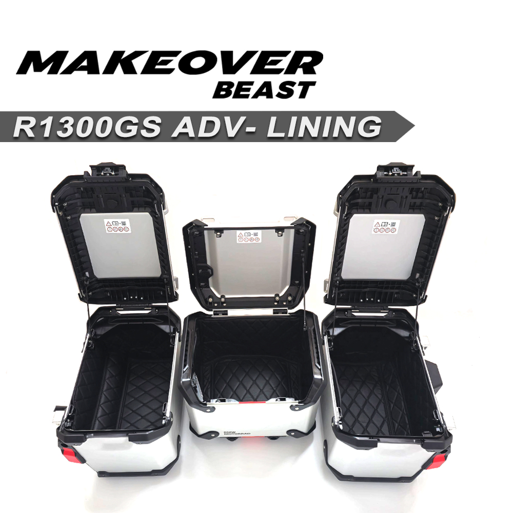 Подходит для BMW R1300GS ADV 2024-2026, задняя верхняя коробка для багажа, боковой чехол, внутренняя сумка-контейнер, седельная сумка R1300 GSA GSA1300