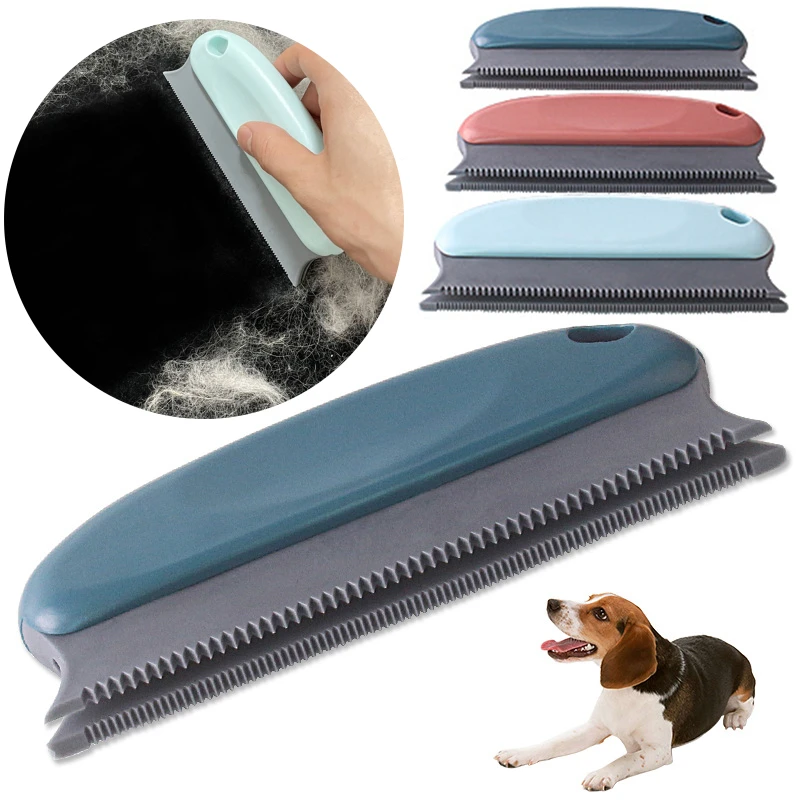 Cepillo eliminador de pelusas, cepillo de limpieza para sofá, tela pelusa, eliminación de polvo, mascota, gato, perro, eliminador doméstico multifuncional portátil