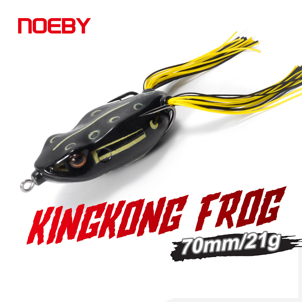 Noeby Hollow Body กบเดิน Topwater Lure และคางคกเหยื่ออ่อน Weedless Hooks สําหรับ Snakehead Dogfish Musky Bass Lures