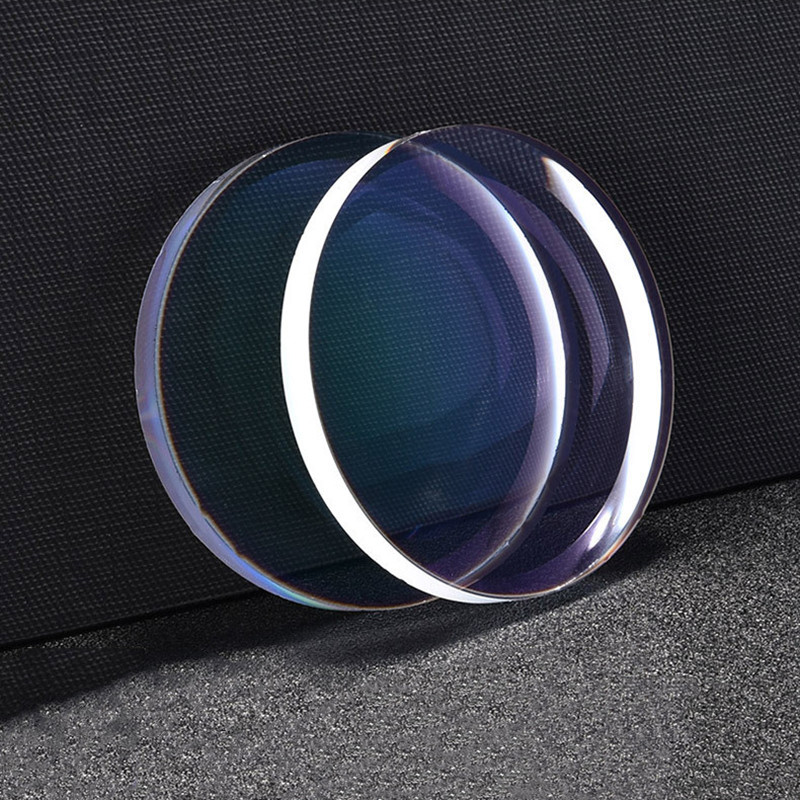 Indeks 1.60 Ekstra Tipis Aspheric Blu Ray Block UV400 untuk Penggunaan Komputer Resin Antiradiasi Lensa Resep Optik Miopia