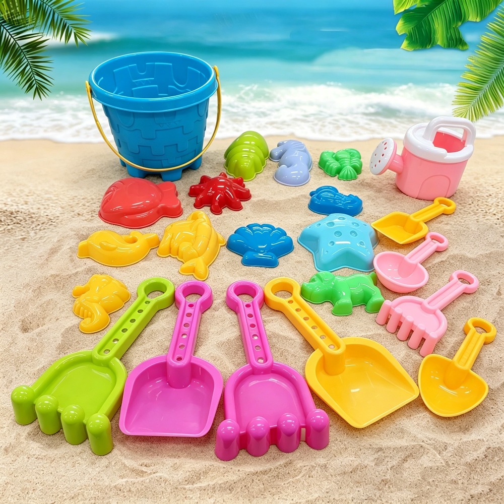 Juguetes de Playa para Niños Pequeños, Herramientas para Jugar en el Agua y Excavar Arena al Aire Libre, Playa Familiar, Juguetes para Niños y Niñas