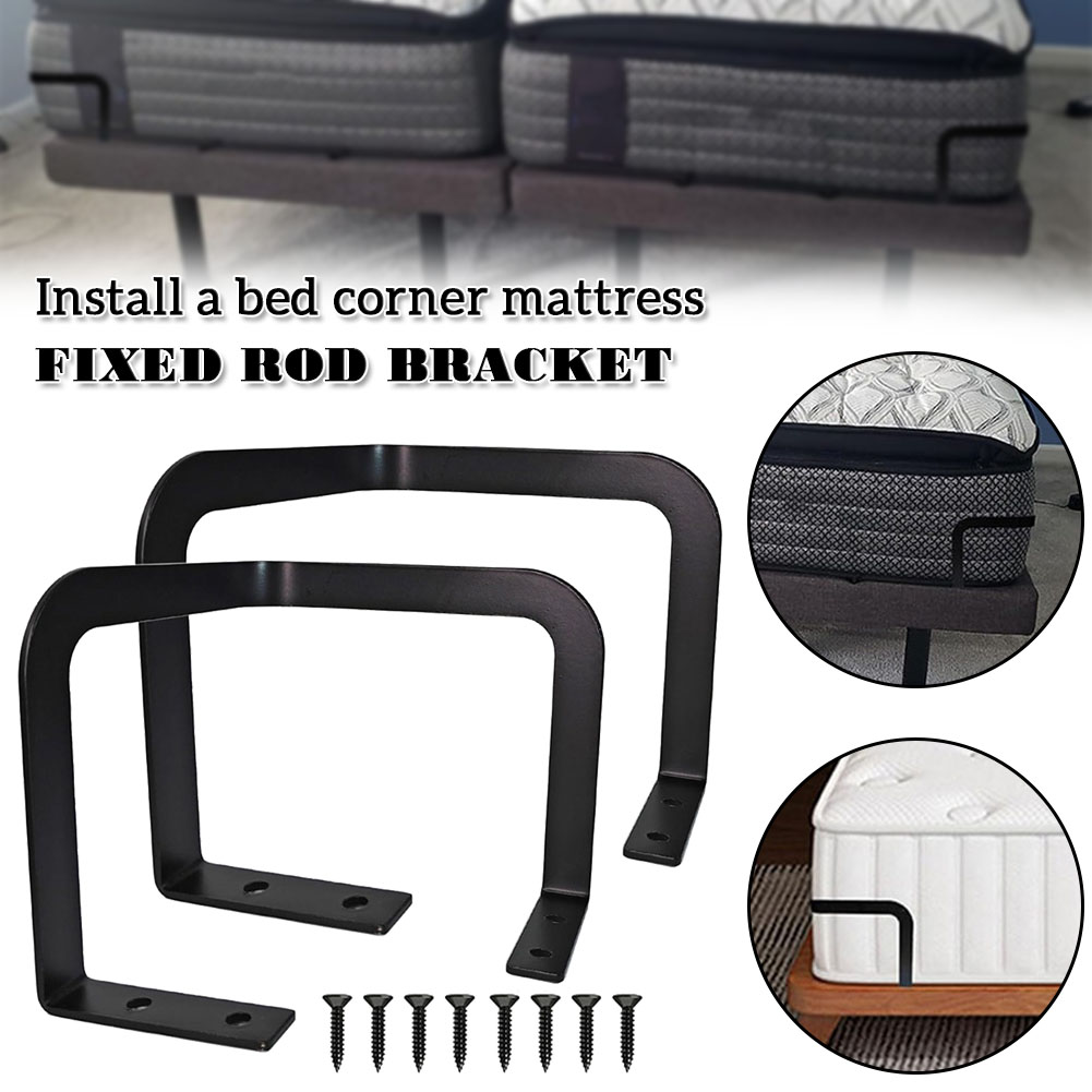 2 stücke Matratze Schiebe stopper Metall Matratze Eck halter Stangen Stangen stabile rutsch feste Matratze Rahmen halter für zu Hause Schlafzimmer