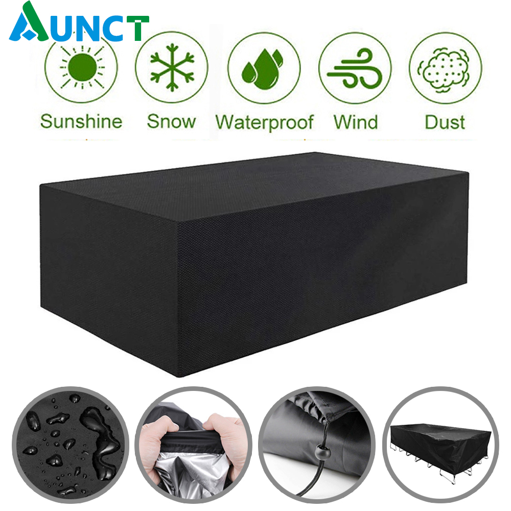 Cubierta para muebles impermeable para exteriores, jardín, Patio, playa, sofá, silla, mesa, protección, lluvia, nieve, cubierta de almacenamiento a prueba de polvo