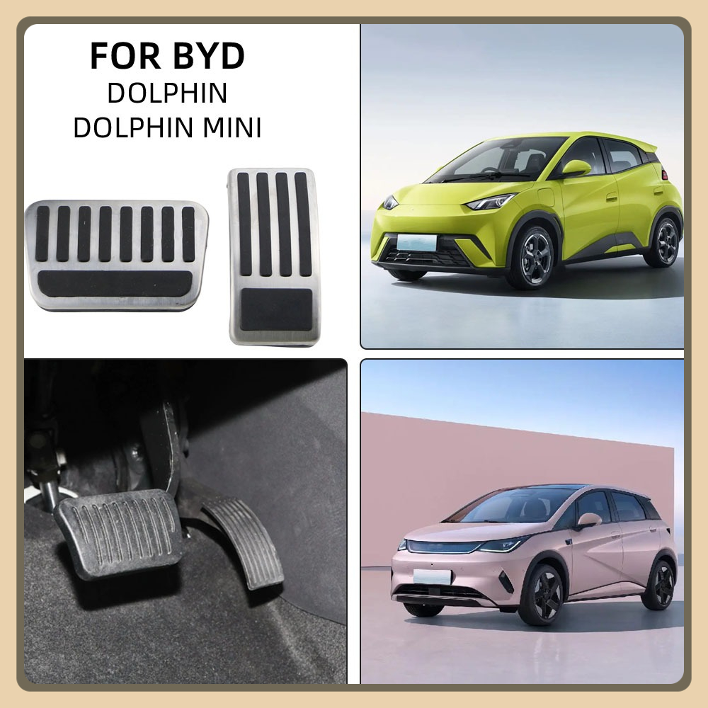 Pour BYD Dolphin 2021-2025 Seagull 2023-25 : Pédale d'accélérateur, pédale de conduite, accessoires intérieurs modifiés, antidérapants, 2022 2023
