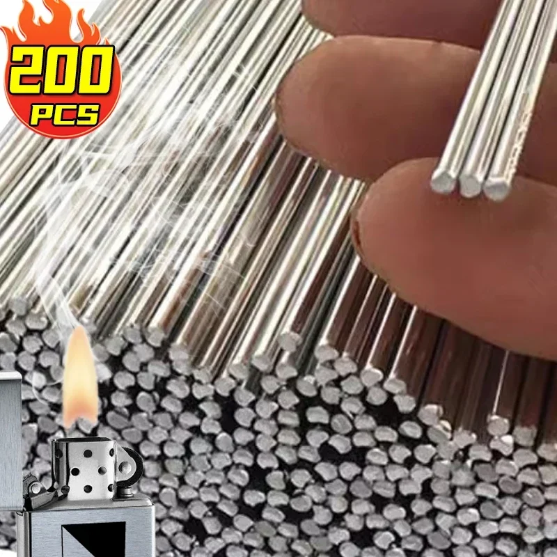 Kits de baguettes de soudage en aluminium, fil fourré universel à basse température, tige de réparation polyvalente pour alliage de soudage, 200/10 pièces