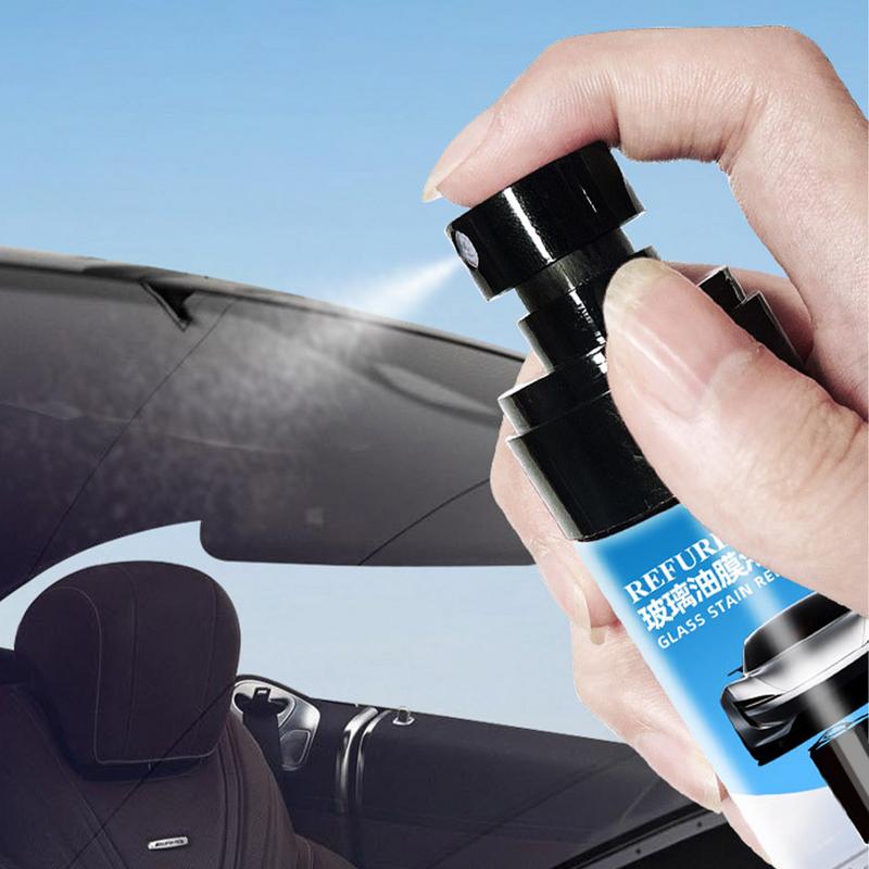 Nettoyeur de Film d'huile 60ml, nettoyant pour pare-brise de voiture, 2 dissolvant de taches, Agent dégraissant pour le nettoyage de camion automobile, filigrane de saleté