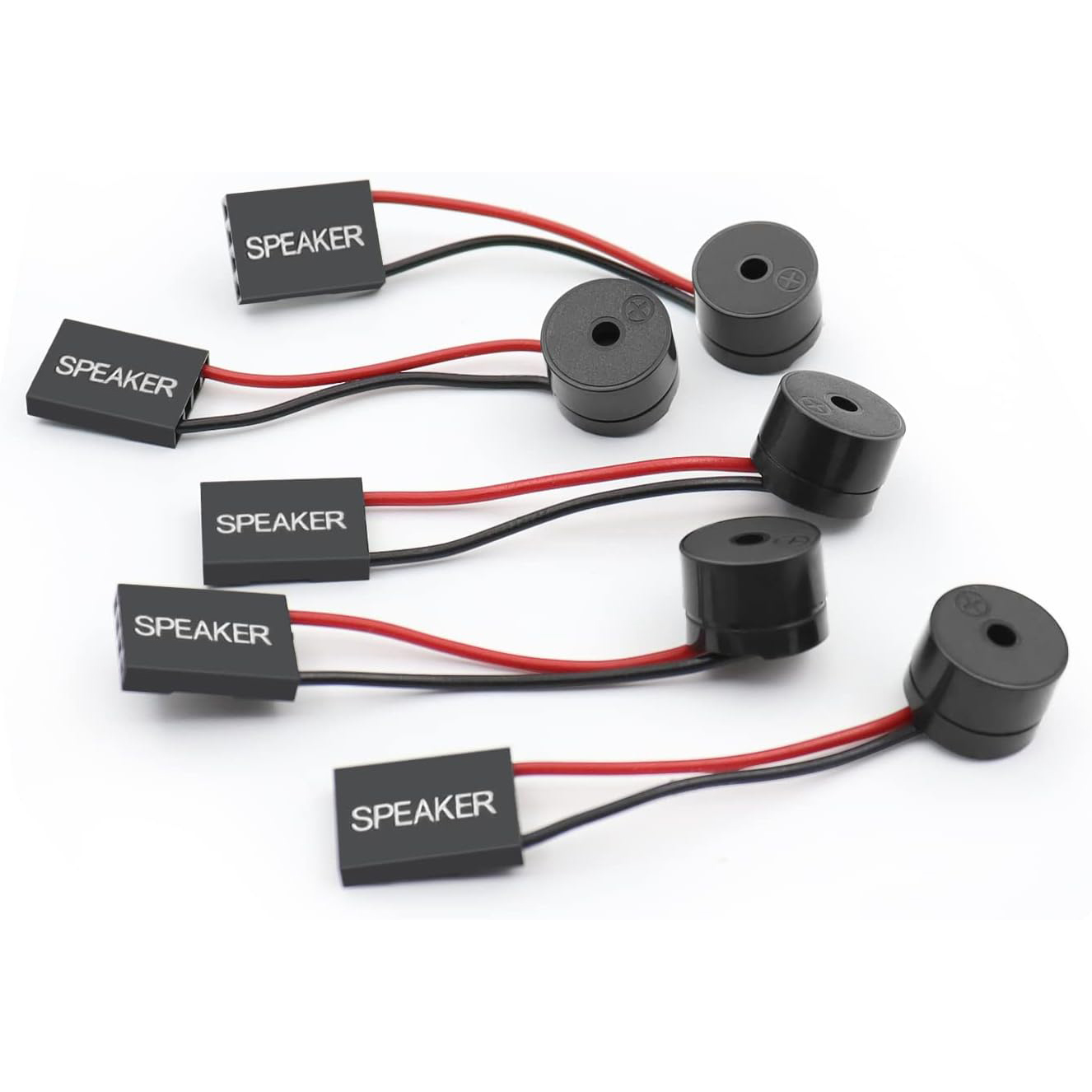 10PCS Mini Plug Speaker Voor PC Interanal BIOS Computer Moederbord Mini Onboard Case Buzzer Board Piepalarm