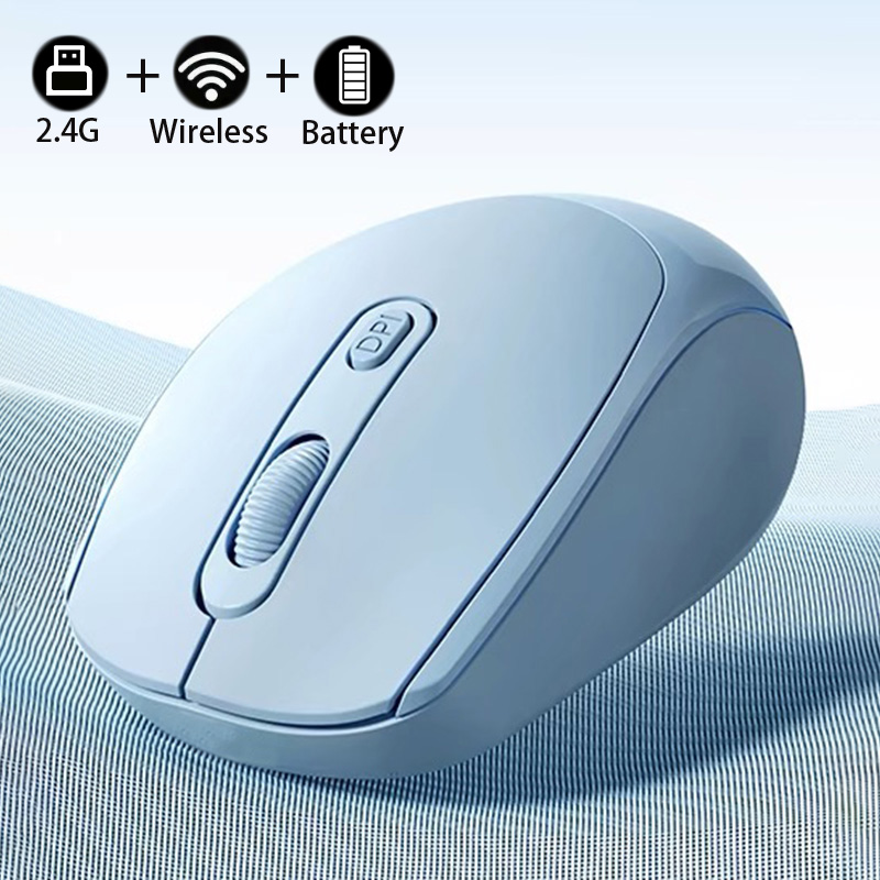Dual Modus Drahtlose Maus Bluetooth-Kompatibel 2,4G Drahtlose Maus Computer Mäuse für Windows 7/8/10 Mac iOS Android Laptop Tablet