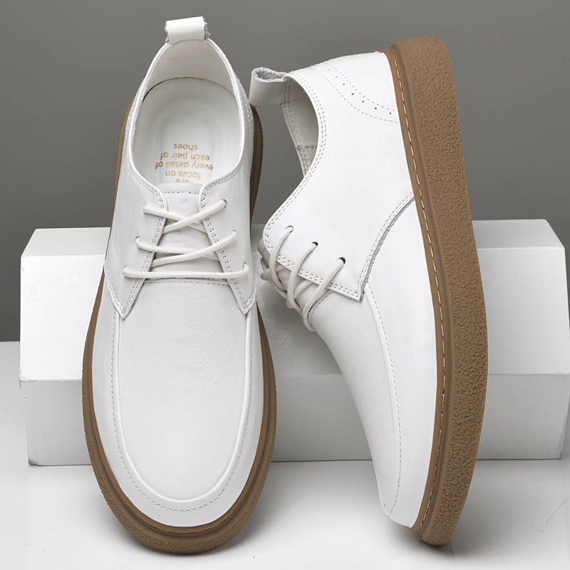 Sapatos masculinos de couro genuíno de marca de designer, sola macia, confortáveis, casuais, para corrida ao ar livre, sapatos de negócios masculinos 44 45