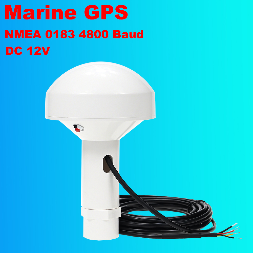 12V morska antena odbiornika GPS RS232 GPS NMEA0183 4800 baudów łódź GPS Raymarine Garmin NMEA 0183 GPS programowalna pamięć Flash
