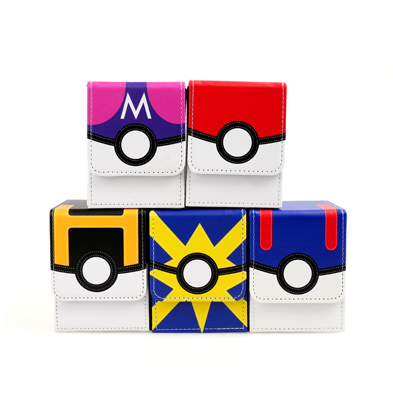 Коробка для хранения колоды карт Pokemon PTCG, настольные игры, волшебная коробка для колоды Commander, органайзер для переноски карт mtg, чехол для рукавов tcg