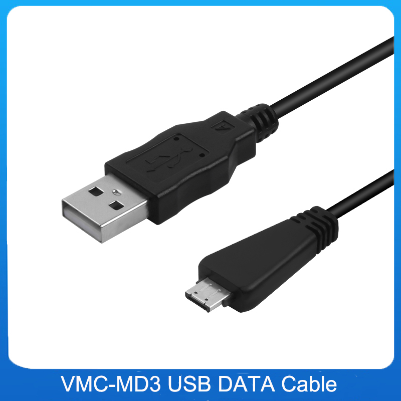 VMC-MD3 Kabel USB do ładowania MD3 do Sony CyberShot DSC-WX5C WX7 WX9 WX10 WX30 T99 W390 W380 W360 W350D T110D T110 T99DC TX20 TX55
