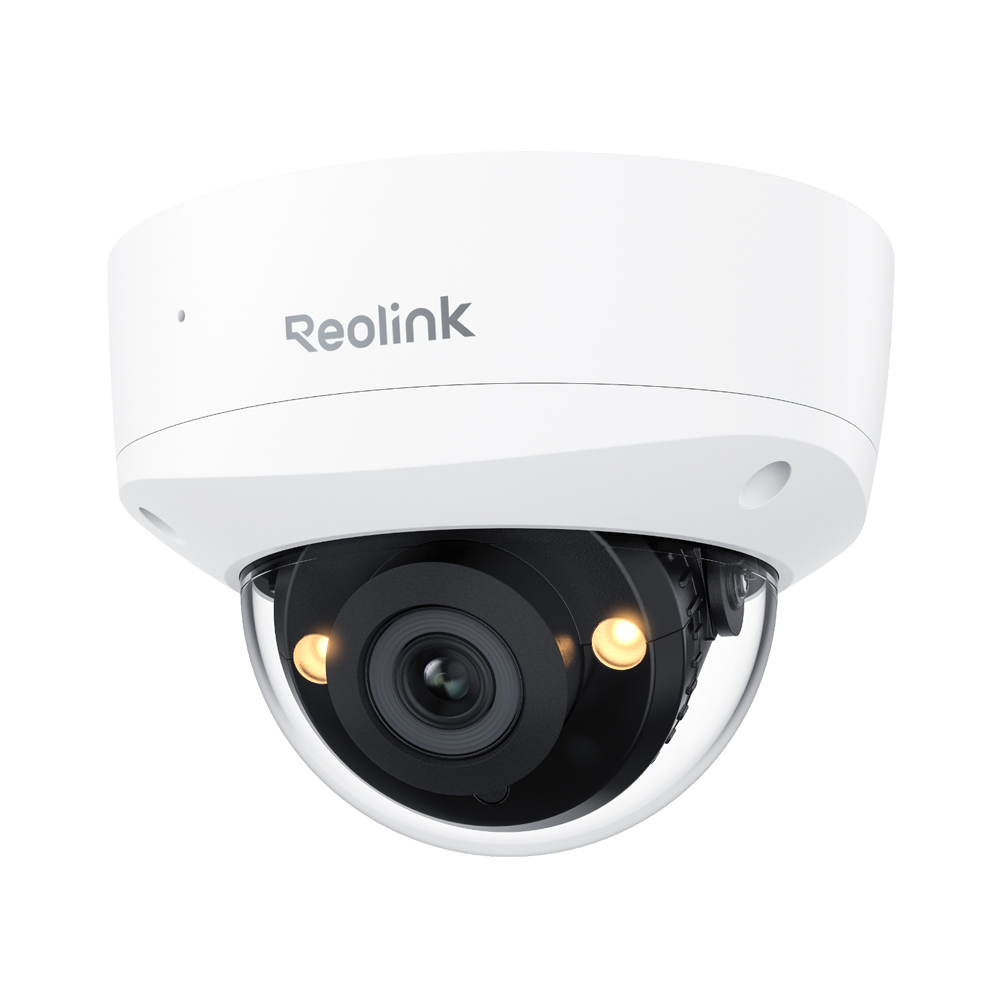 Reolink 5MP 8MP 12MP IK10 cámara de seguridad PoE a prueba de vandalismo lente de 2,8mm cámara IP domo de visión nocturna a Color IP67 resistente a la intemperie