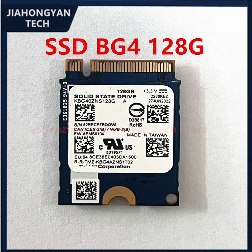Original For KIOXIA BG4 BG5 BG6 128G 256G 512G 1TB 2230 M.2 Camera Solid State Drive PCIe3.0x4 4.0X4 NVMe M.2 SteamDeck Surface