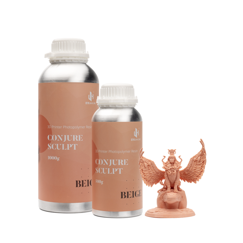 Resina Fotopolímera UV Conjure Sculpt 405nm Jamg He para Impresoras 3D Elegoo/Anycubic/Creality SLA LCD y Sistemas Chitu