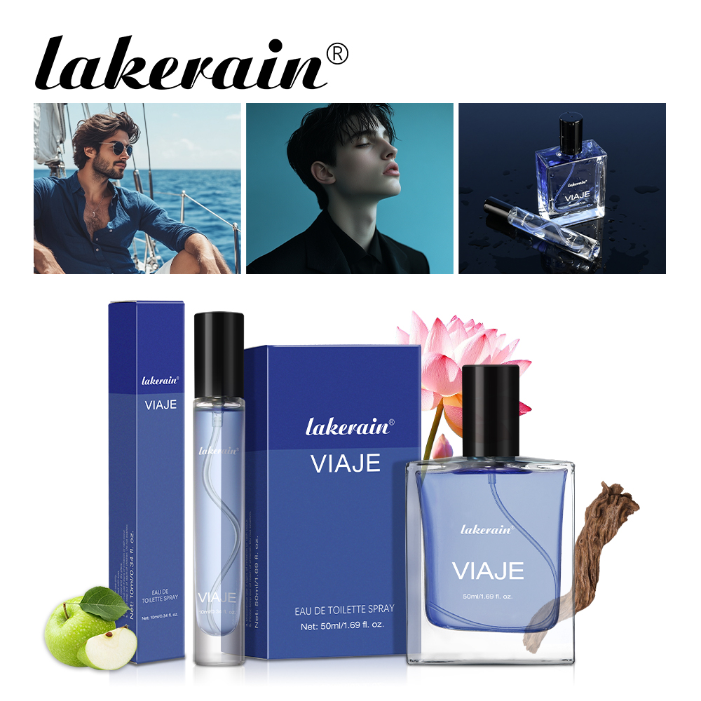 Perfume portátil refrescante e durável de feromônio colônia masculino para namoro e vida diária presente de natal ideal para namorado