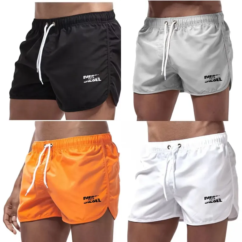 Men's Summer Casual Board Shorts Breathable Quick-Dry Beach Wear Comfortable Fit for Swimming Surfing Fitness and Outdoor