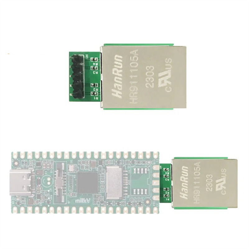 Módulo de expansão Ethernet ELECT-RJ45 para leite V Duo e acessórios de peças sobressalentes Luckfox Pico