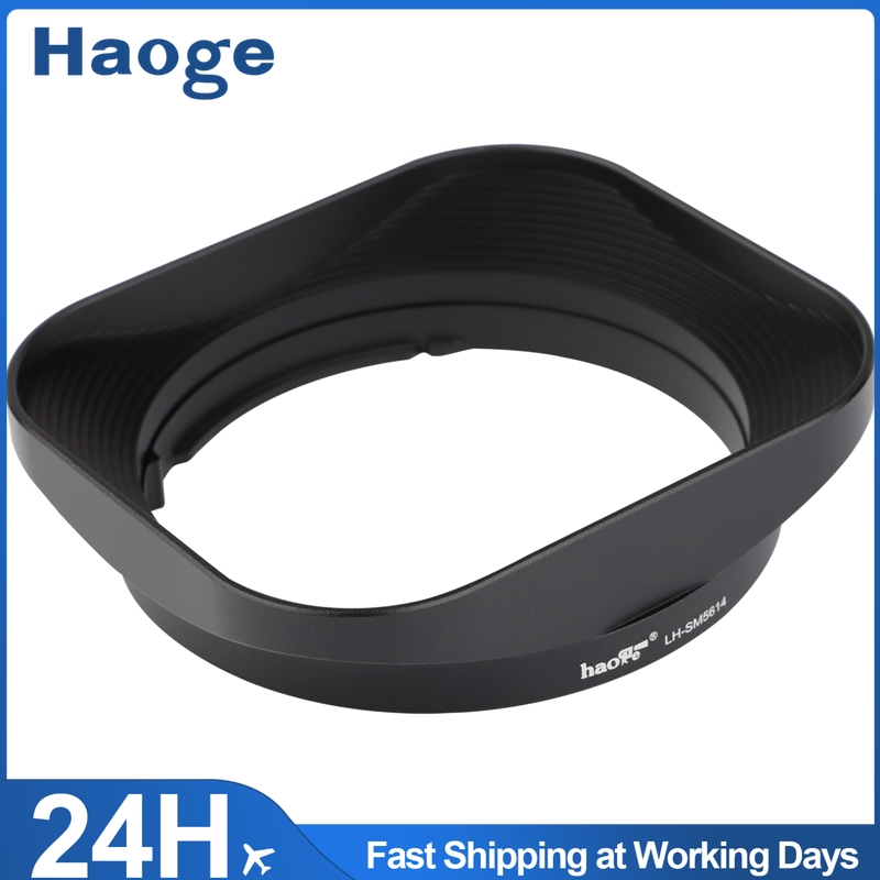 Haoge Bayonet Square Metal Lens Hood untuk Lensa Sigma 56mm F1.4/18-50mm f2.8 DC DN LH-SM5614
