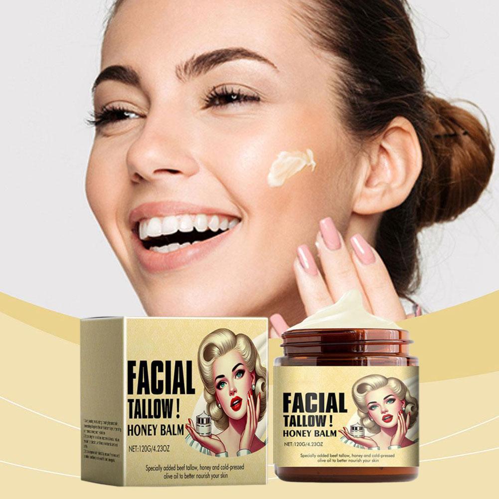120g batido carne talma e mel bálsamo hidratante carne talça creme facial loção corporal grama alimentado grama acabado creme facial cuidados