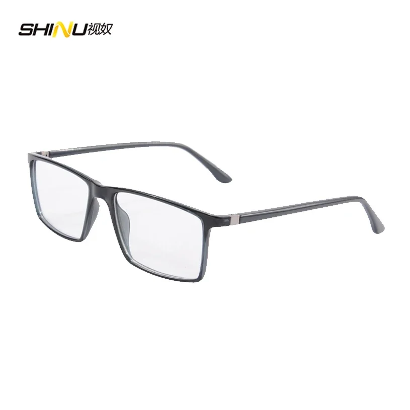Occhiali anti raggi blu di marca SHINU CR-39 Occhiali multifocali progressivi resistenti alle radiazioni Occhiali da gioco per computer da vista