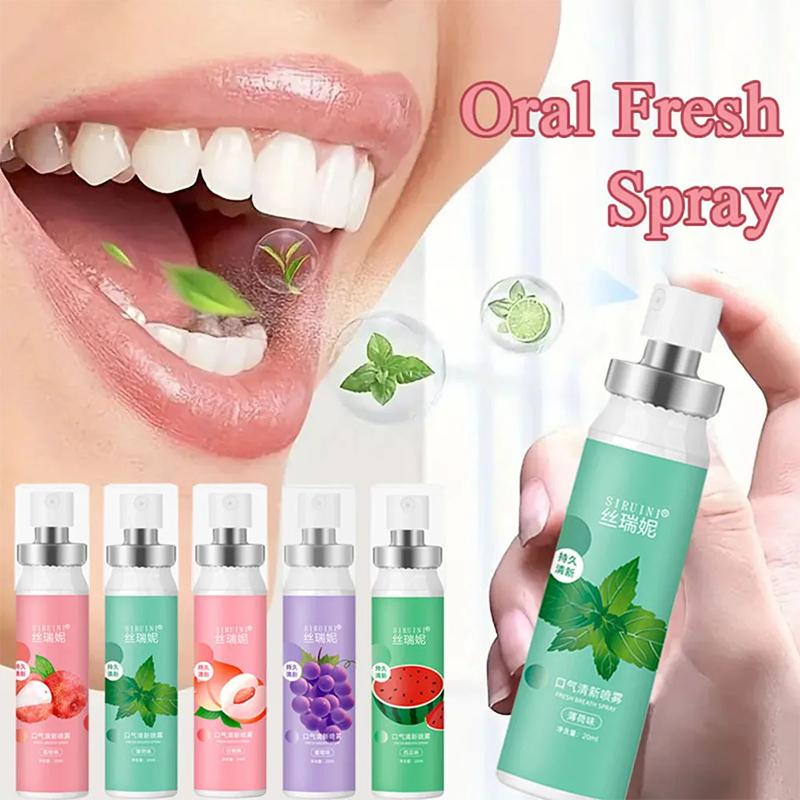 Spray buccal pour éliminer la mauvaise haleine, longue durée, rafraîchissant, portable, produits de soins buccaux