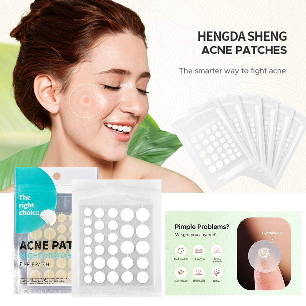 Acne Pimple Patches Invisible Hydrocolloid Essential Oil Acne Treatment Salicylic Acid Tea Tree Essential Oil For Acne Skin Care