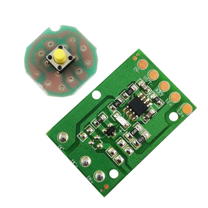 Placa de circuito de Control de luz deslumbrante JYL-8813 T6 / U2 / L2, placa controladora de linterna, placa eléctrica de engranaje de 3 funciones y 5 funciones