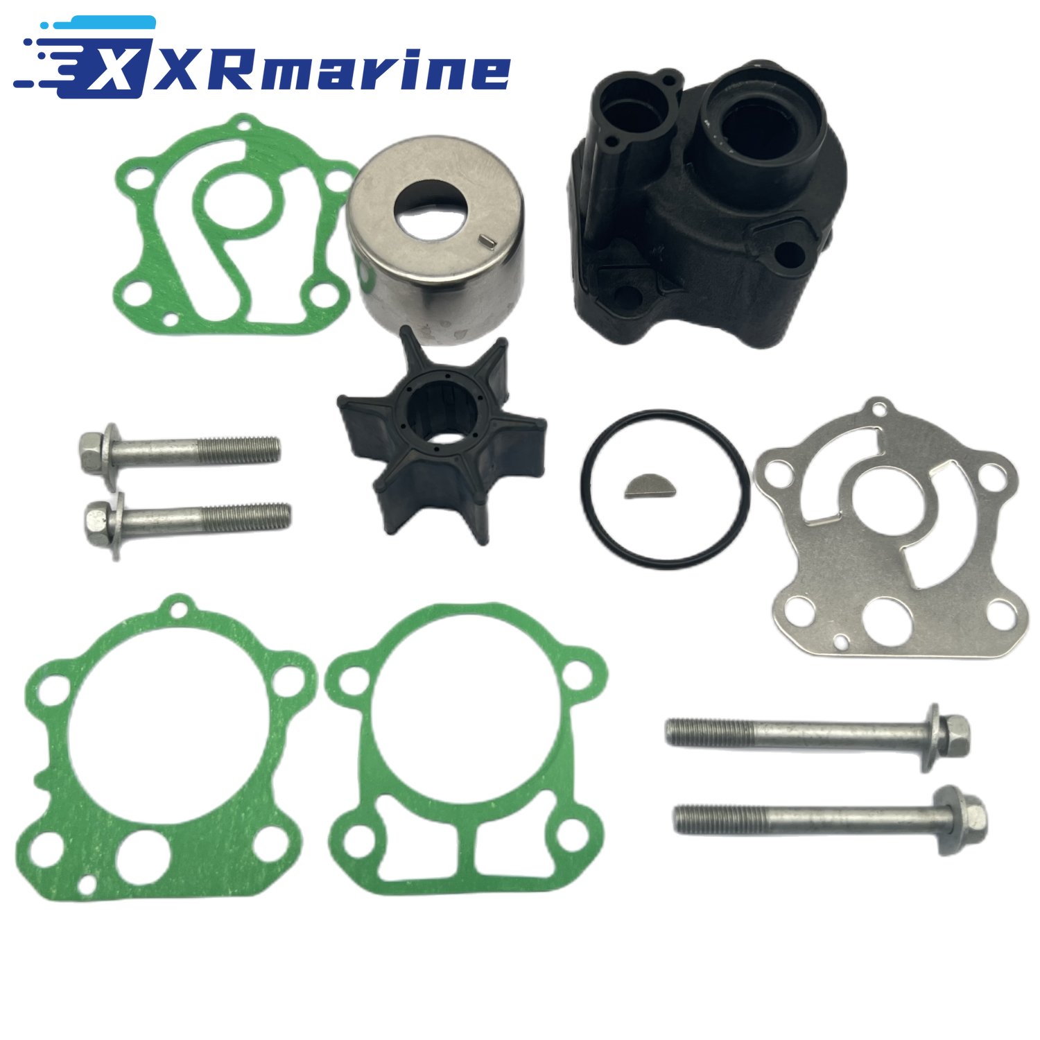 67F-W0078 Wasserpumpenlaufradsatz mit Gehäuse für Yamaha Außenbordmotor 4-Takt 75 80 90 100 PS Kühlsysteme 67F-W0078-00